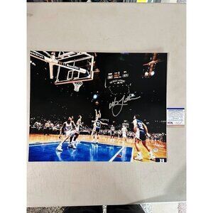 Christian Laettner signed autographed Duke Blue Devils The Shot 16x20 Photo PSA